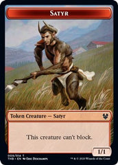 Satyr // Goblin Construct Double-Sided Token [Challenger Decks 2021 Tokens] | Galaxy Games LLC