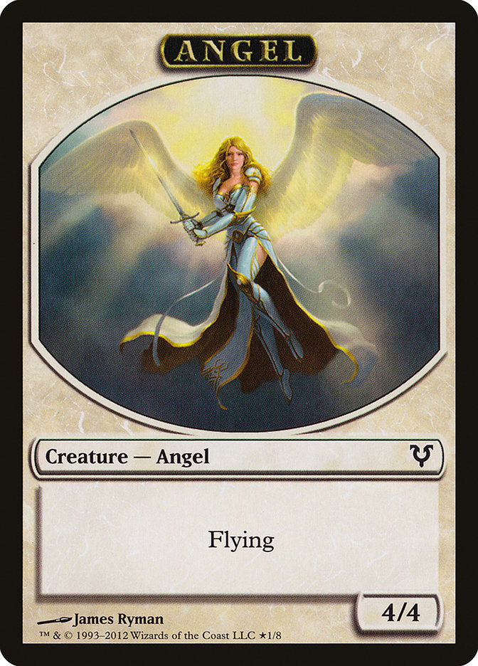 Angel // Demon Double-Sided Token [Open the Helvault] | Galaxy Games LLC