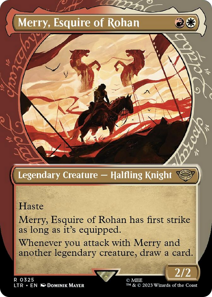 Merry, Esquire of Rohan (Showcase Ring Frame) [The Lord of the Rings: Tales of Middle-Earth] | Galaxy Games LLC