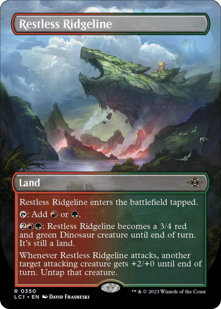 Restless Ridgeline (Borderless) [The Lost Caverns of Ixalan] | Galaxy Games LLC