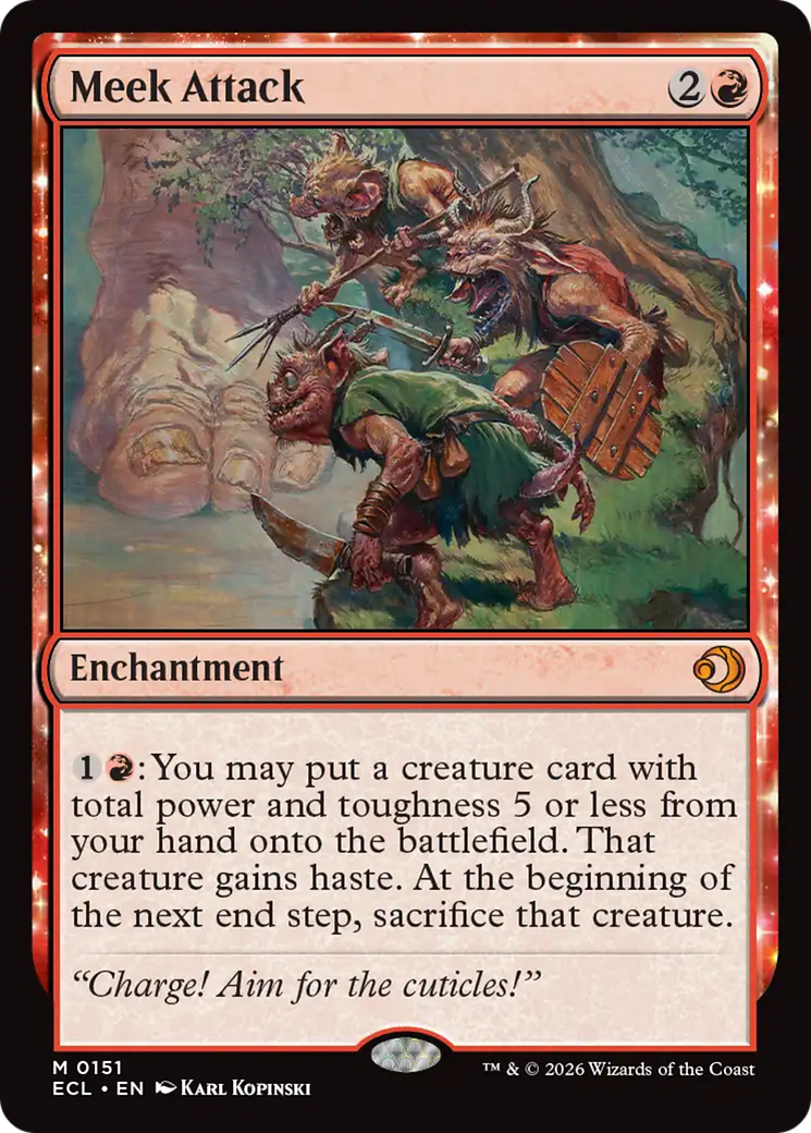 Meek Attack [Lorwyn Eclipsed] | Galaxy Games LLC