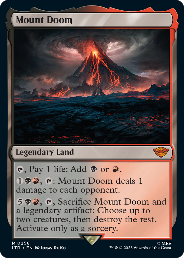 Mount Doom [The Lord of the Rings: Tales of Middle-Earth] | Galaxy Games LLC