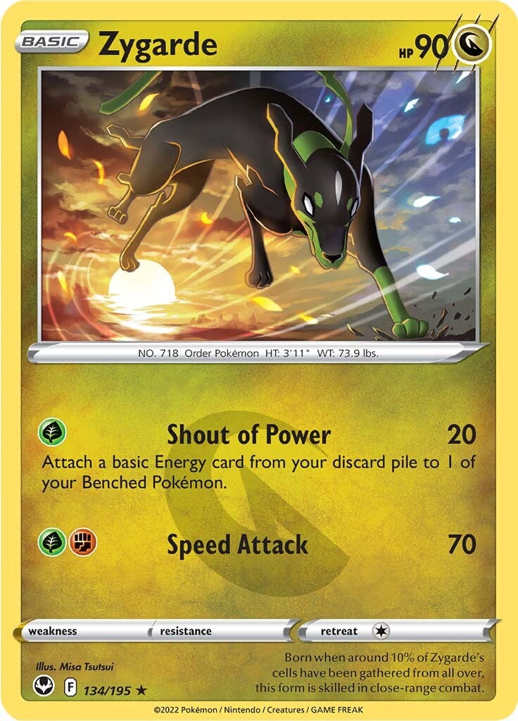 Zygarde (134/195) [Sword & Shield: Silver Tempest] | Galaxy Games LLC