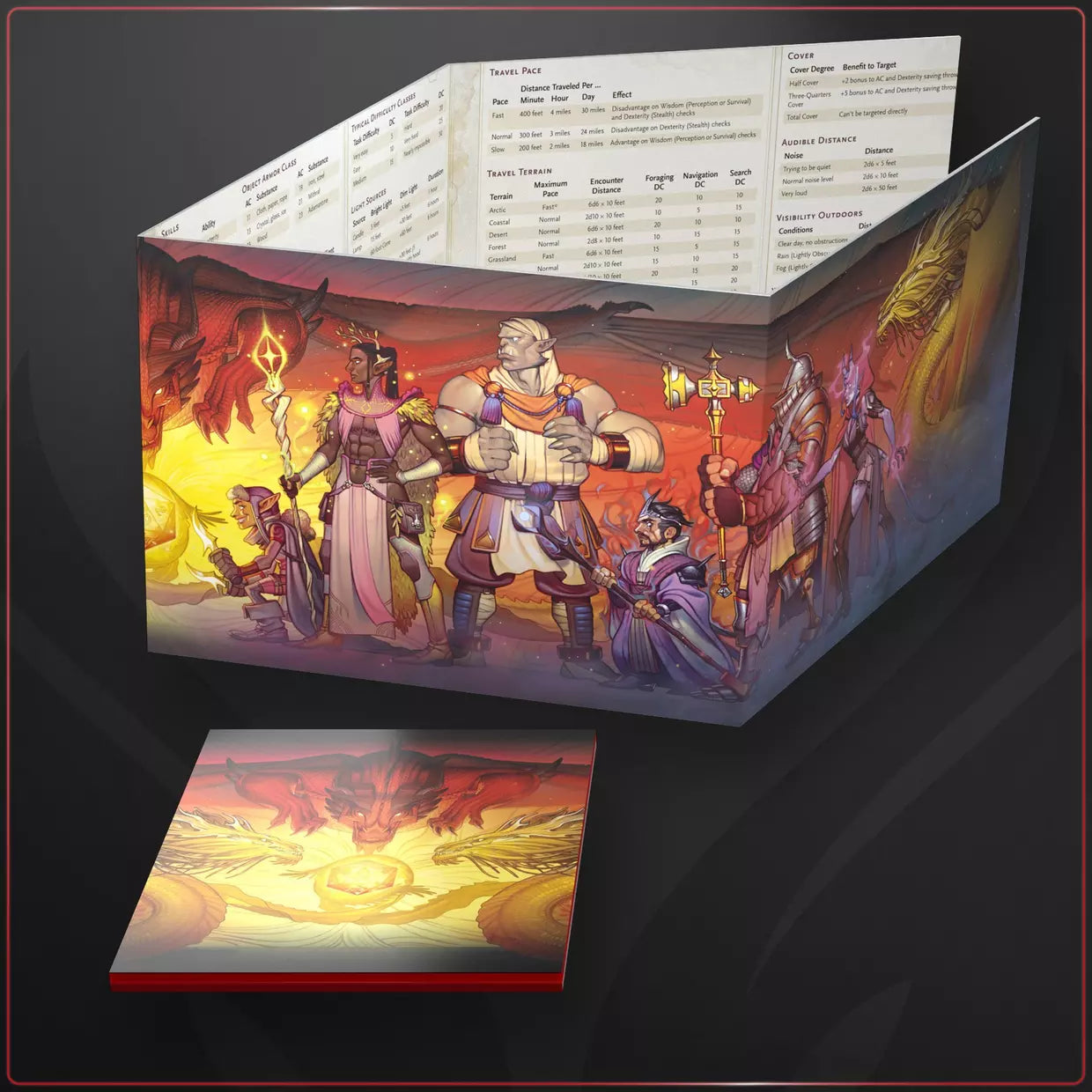 2024 D&D Dungeon Master's Screen | Galaxy Games LLC