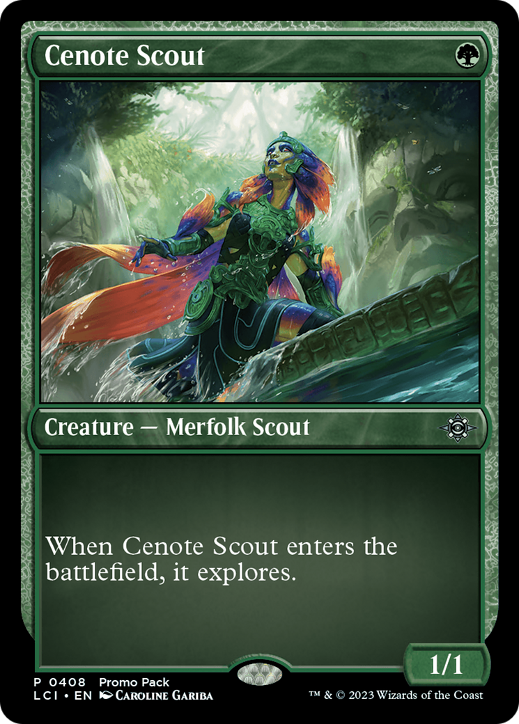 Cenote Scout [The Lost Caverns of Ixalan Promos] | Galaxy Games LLC