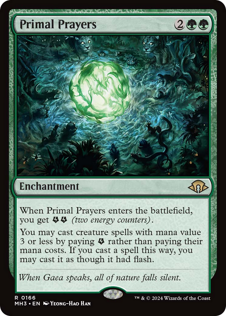 Primal Prayers [Modern Horizons 3] | Galaxy Games LLC