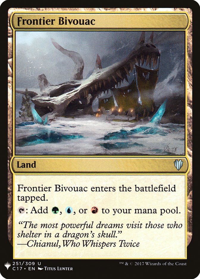 Frontier Bivouac [Mystery Booster] | Galaxy Games LLC