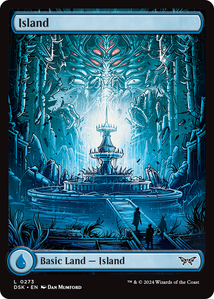 Island (273) - Full Art [Duskmourn: House of Horror] | Galaxy Games LLC