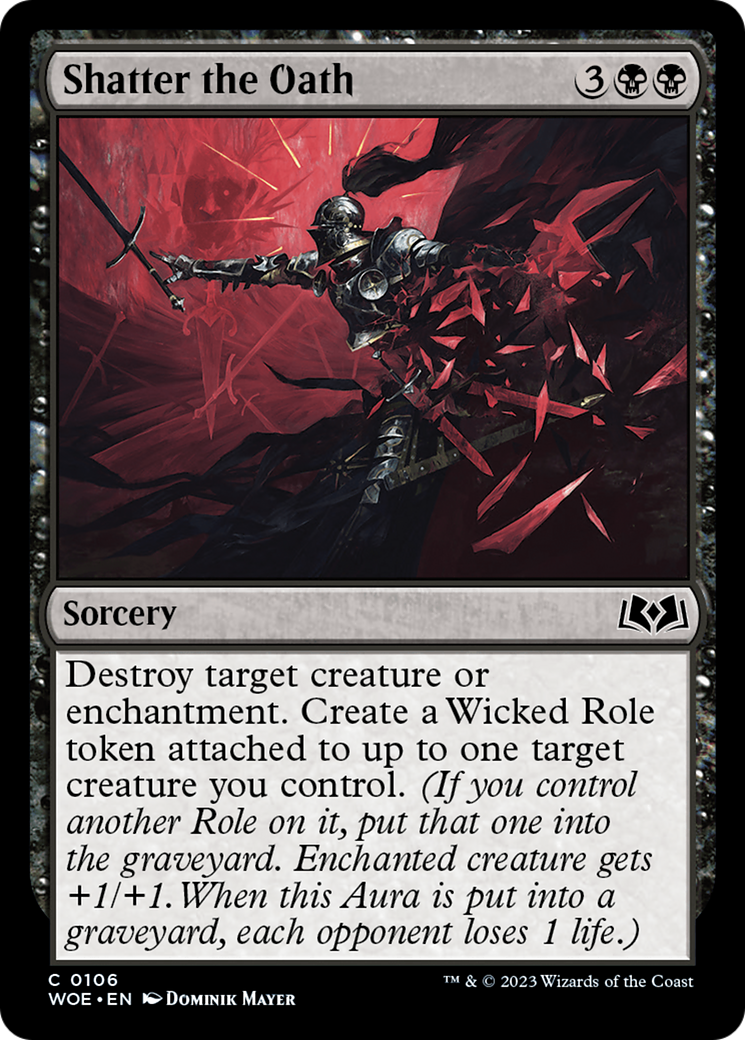 Shatter the Oath [Wilds of Eldraine] | Galaxy Games LLC