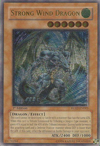 Strong Wind Dragon [RGBT-EN003] Ultimate Rare | Galaxy Games LLC