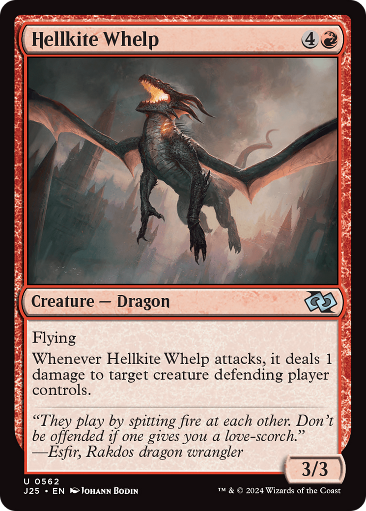 Hellkite Whelp [Foundations Jumpstart] | Galaxy Games LLC