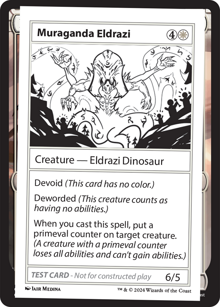 Muraganda Eldrazi [Mystery Booster 2 Playtest Cards] | Galaxy Games LLC