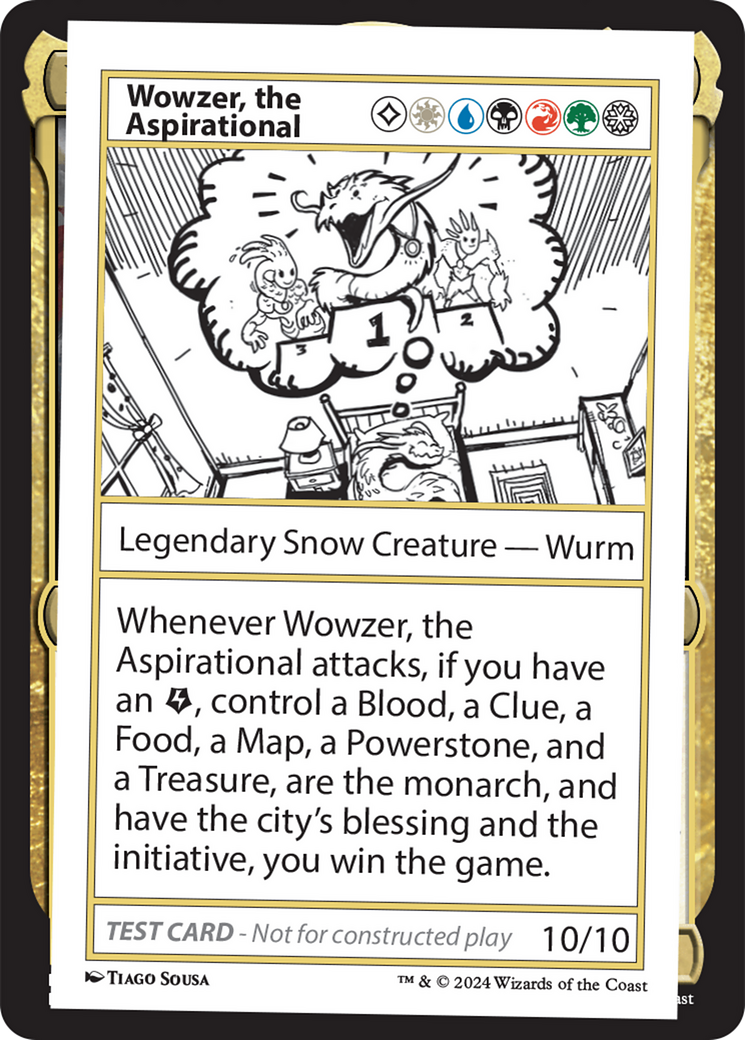 Wowzer, the Aspirational [Mystery Booster 2 Playtest Cards] | Galaxy Games LLC