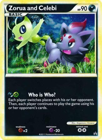 Zorua and Celebi (Jumbo Card) [Miscellaneous Cards] | Galaxy Games LLC