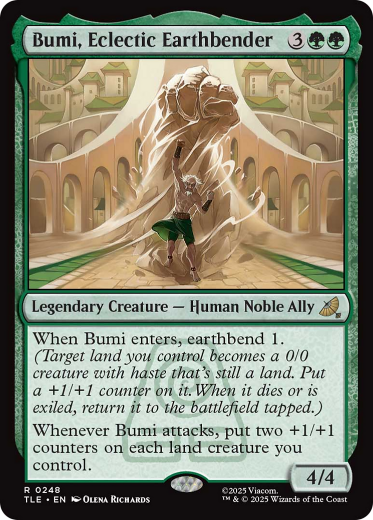 Bumi, Eclectic Earthbender [Avatar: The Last Airbender: Eternal-Legal] | Galaxy Games LLC