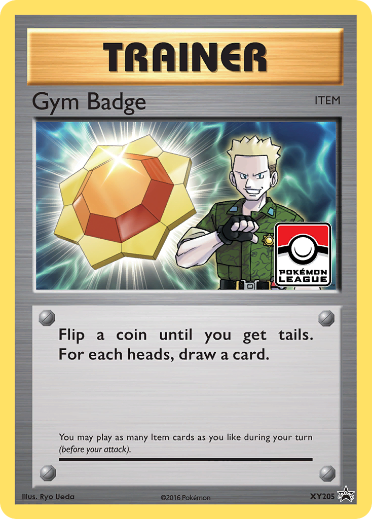 Gym Badge (XY205) (Lt. Surge) [XY: Black Star Promos] | Galaxy Games LLC