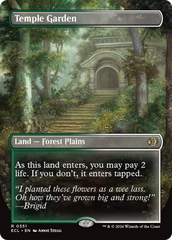 Temple Garden (Borderless) [Lorwyn Eclipsed] | Galaxy Games LLC