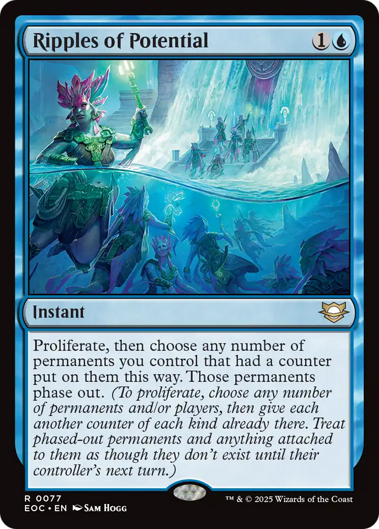 Ripples of Potential [Edge of Eternities Commander] | Galaxy Games LLC