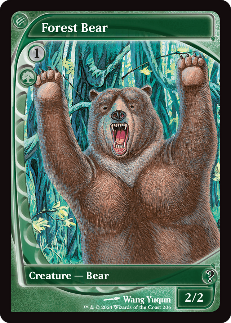 Forest Bear (Future Sight) [Mystery Booster 2] | Galaxy Games LLC