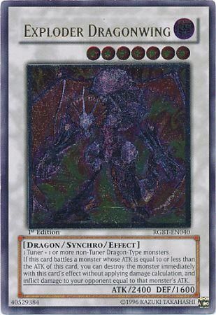 Exploder Dragonwing [RGBT-EN040] Ultimate Rare | Galaxy Games LLC