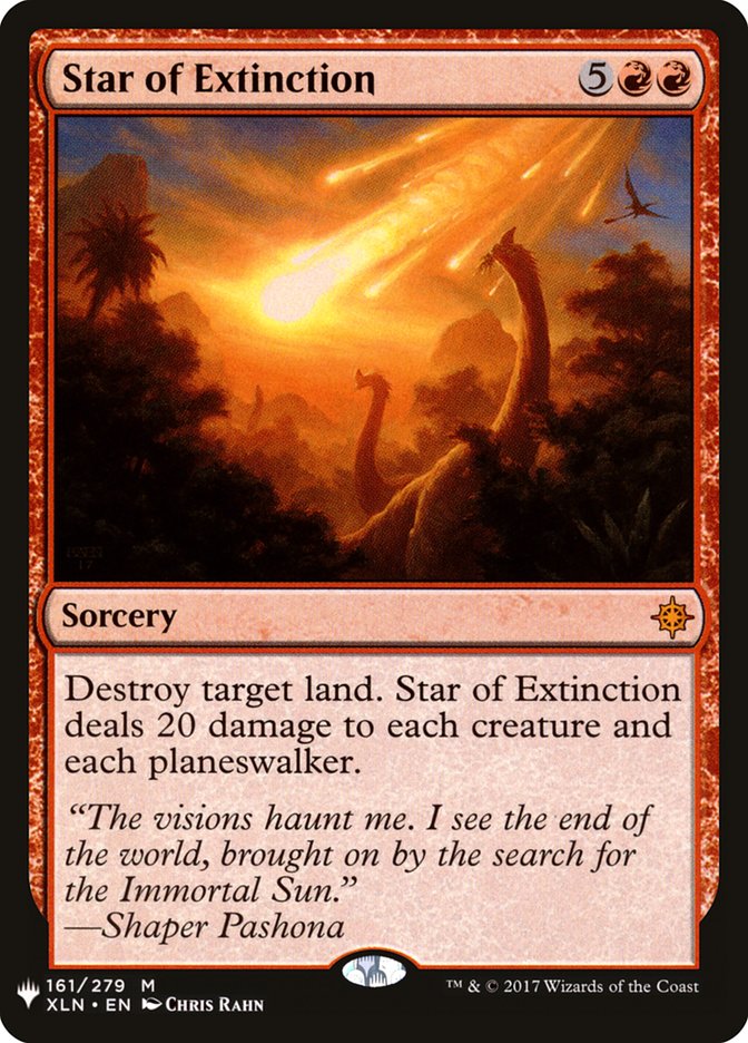 Star of Extinction [Mystery Booster] | Galaxy Games LLC
