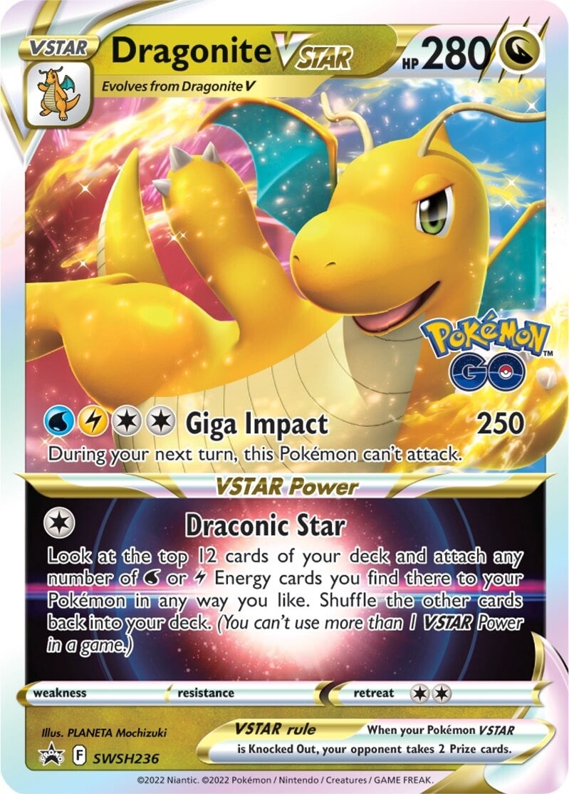 Dragonite VSTAR (SWSH236) [Sword & Shield: Black Star Promos] | Galaxy Games LLC