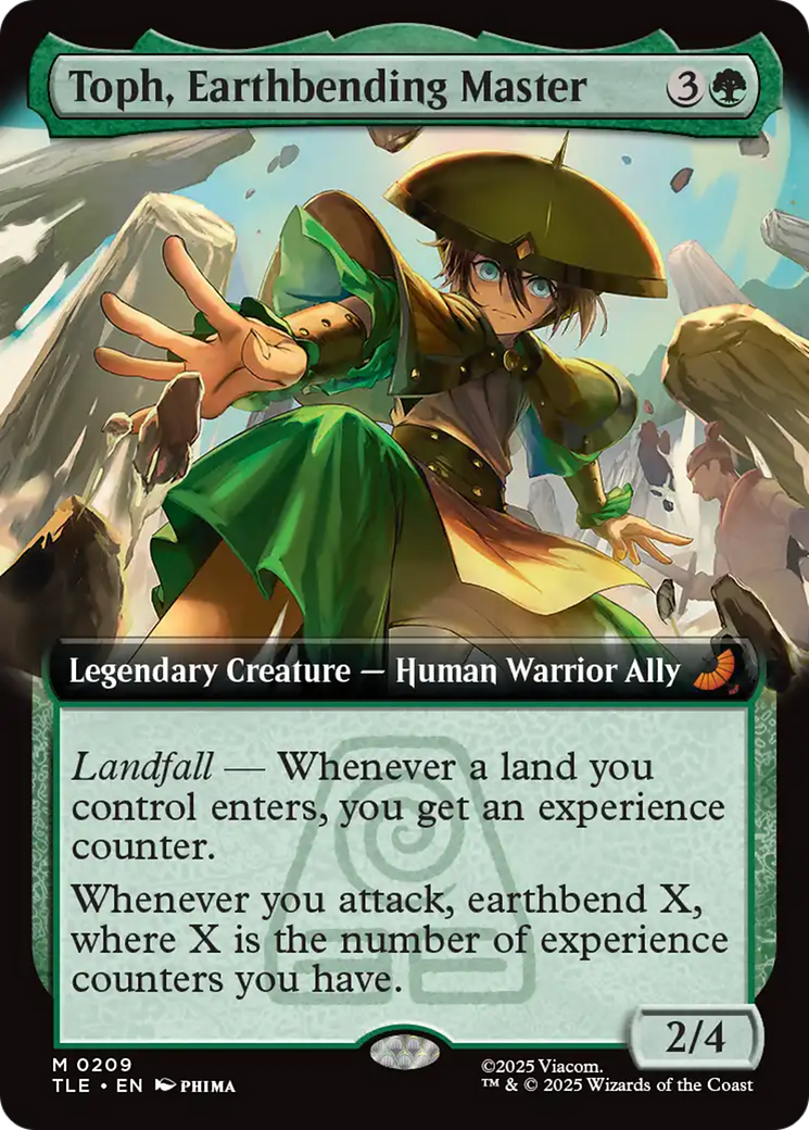 Toph, Earthbending Master (Extended Art) [Avatar: The Last Airbender: Eternal-Legal] | Galaxy Games LLC