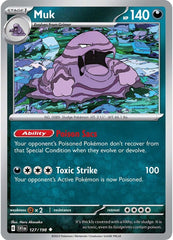 Muk (127/198) [Scarlet & Violet: Base Set] | Galaxy Games LLC