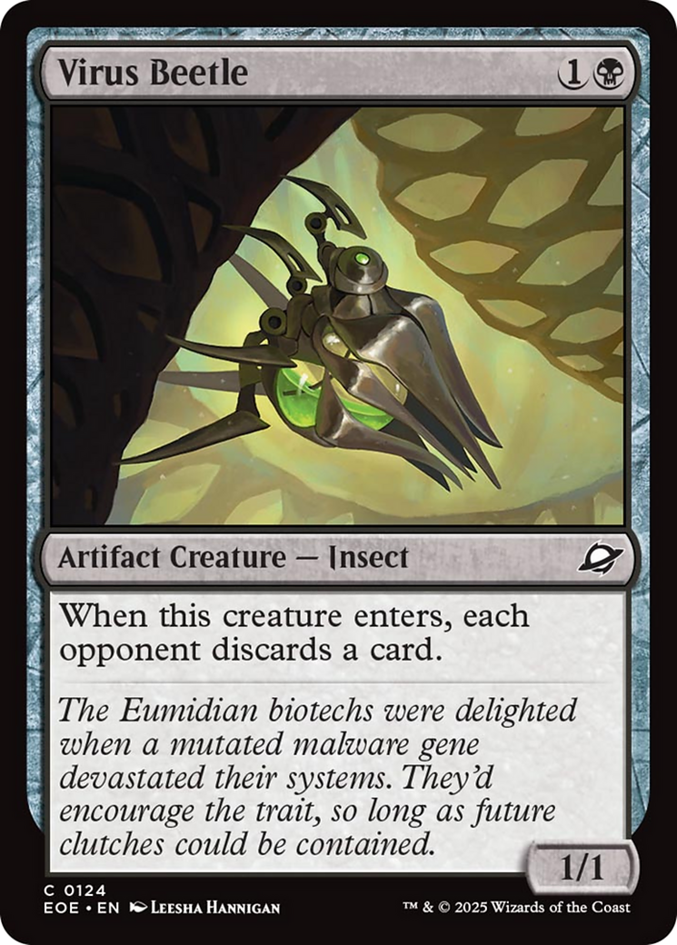 Virus Beetle [Edge of Eternities] | Galaxy Games LLC