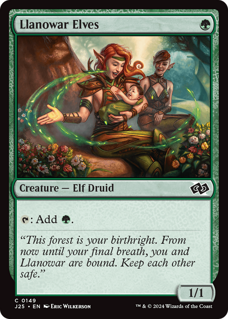 Llanowar Elves [Foundations Jumpstart] | Galaxy Games LLC