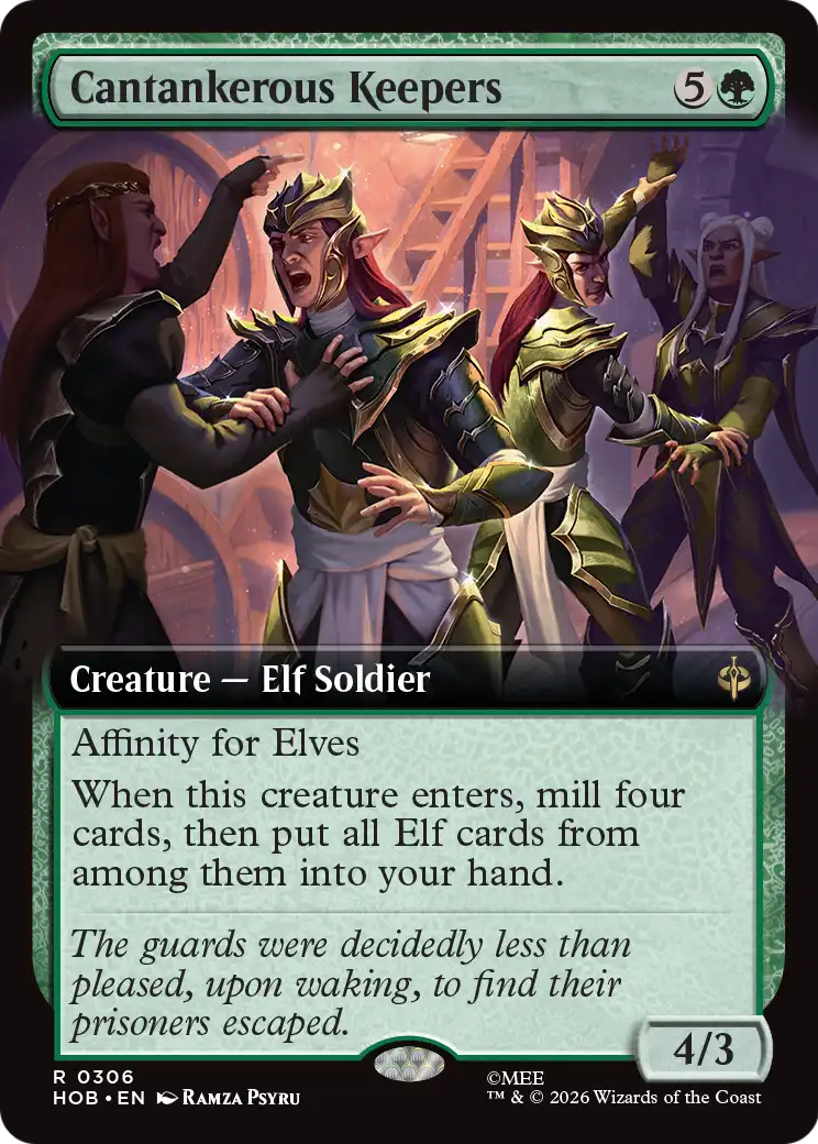 Cantankerous Keepers (Extended Art) [The Hobbit] | Galaxy Games LLC