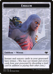 Goblin (010) // Wrenn and Six Emblem Double-Sided Token [Modern Horizons Tokens] | Galaxy Games LLC