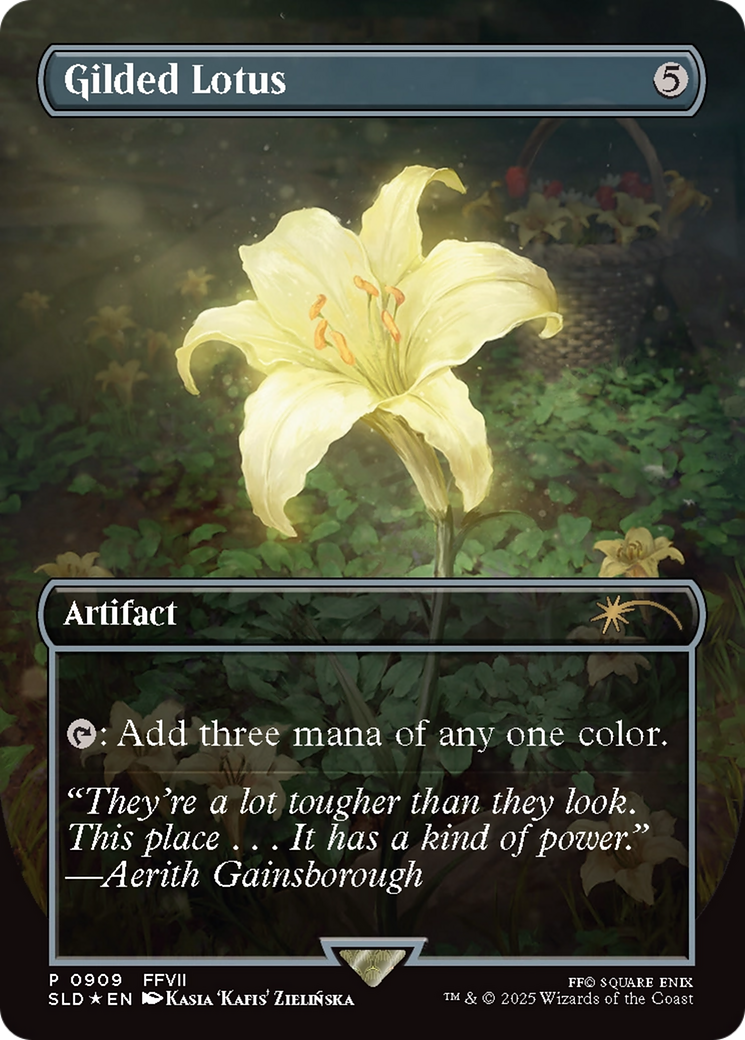 Gilded Lotus (Rainbow Foil) (909) [Secret Lair Drop Series] | Galaxy Games LLC
