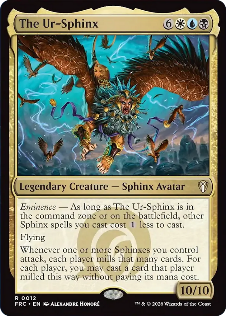 The Ur-Sphinx [Reality Fracture Commander] | Galaxy Games LLC