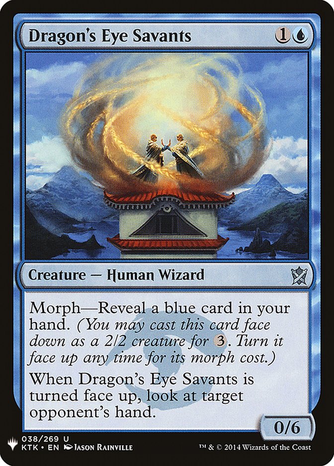 Dragon's Eye Savants [Mystery Booster] | Galaxy Games LLC