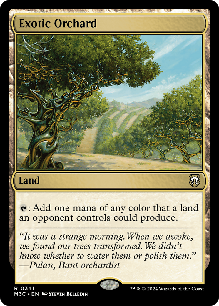 Exotic Orchard (Ripple Foil) [Modern Horizons 3 Commander] | Galaxy Games LLC