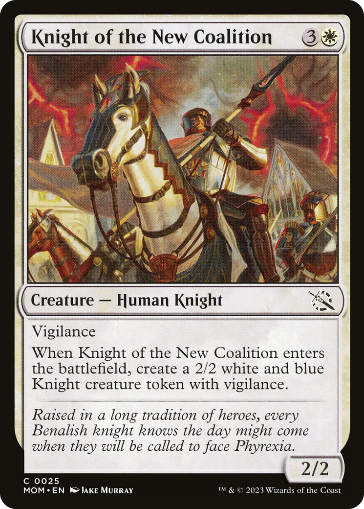 Knight of the New Coalition [March of the Machine] | Galaxy Games LLC