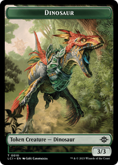 Dinosaur Egg // Dinosaur (0010) Double-Sided Token [The Lost Caverns of Ixalan Tokens] | Galaxy Games LLC