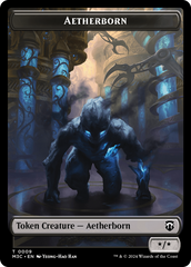 Aetherborn // Servo Double-Sided Token [Modern Horizons 3 Commander Tokens] | Galaxy Games LLC