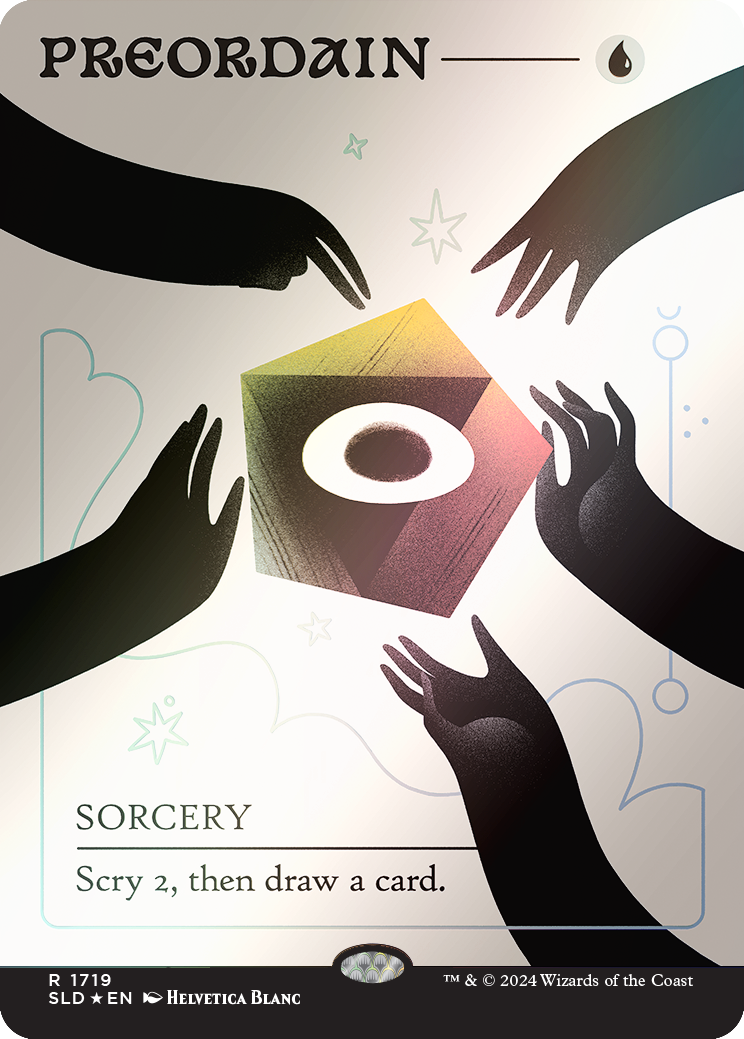 Preordain (1719) (Rainbow Foil) [Secret Lair Drop Series] | Galaxy Games LLC