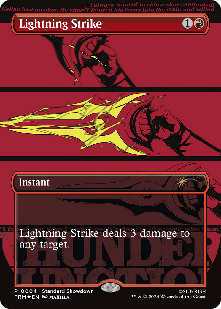 Lightning Strike [Standard Showdown Promos] | Galaxy Games LLC