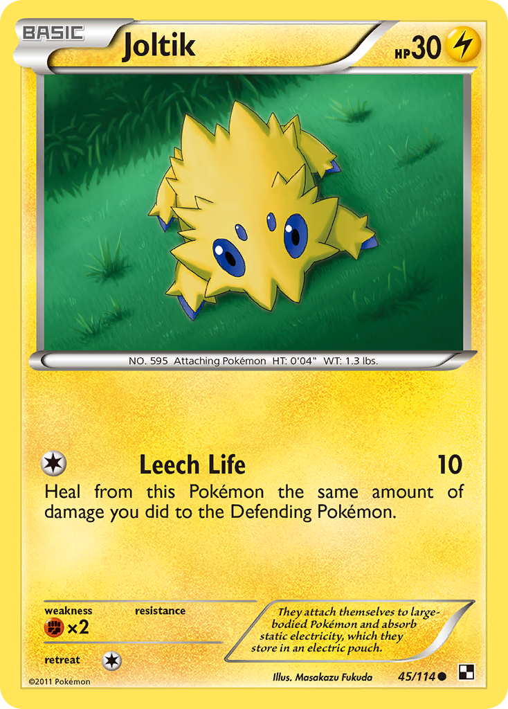 Joltik (45/114) [Black & White: Base Set] | Galaxy Games LLC