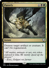 Putrefy [Phyrexia: All Will Be One Commander] | Galaxy Games LLC