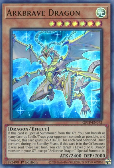 Arkbrave Dragon [GFTP-EN072] Ultra Rare | Galaxy Games LLC