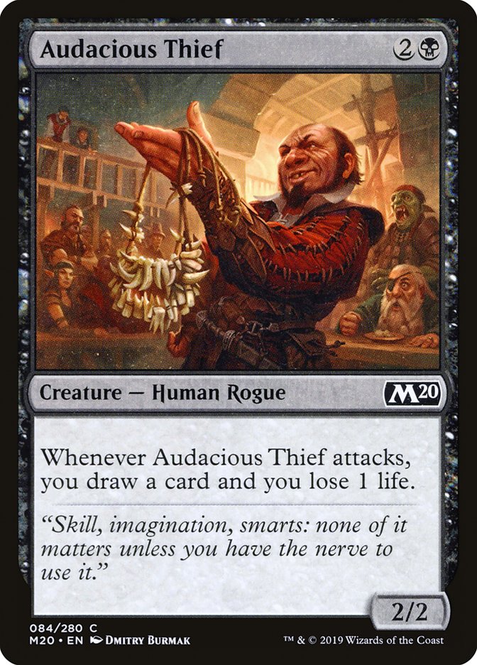 Audacious Thief [Core Set 2020] | Galaxy Games LLC