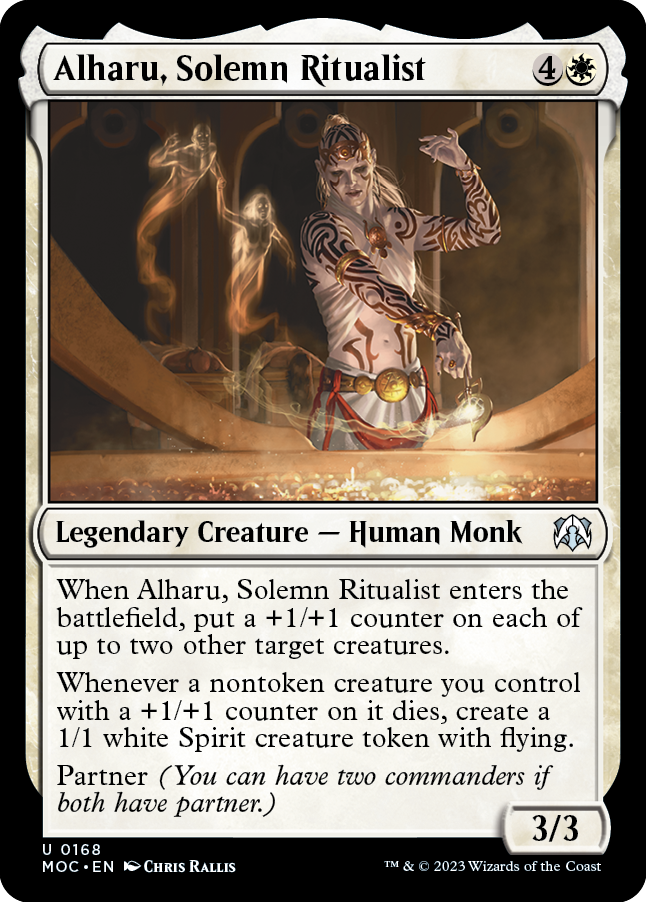 Alharu, Solemn Ritualist [March of the Machine Commander] | Galaxy Games LLC