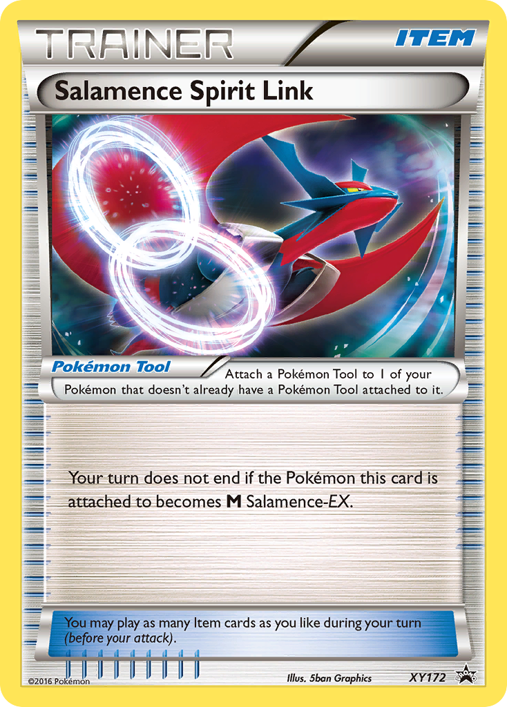 Salamence Spirit Link (XY172) [XY: Black Star Promos] | Galaxy Games LLC