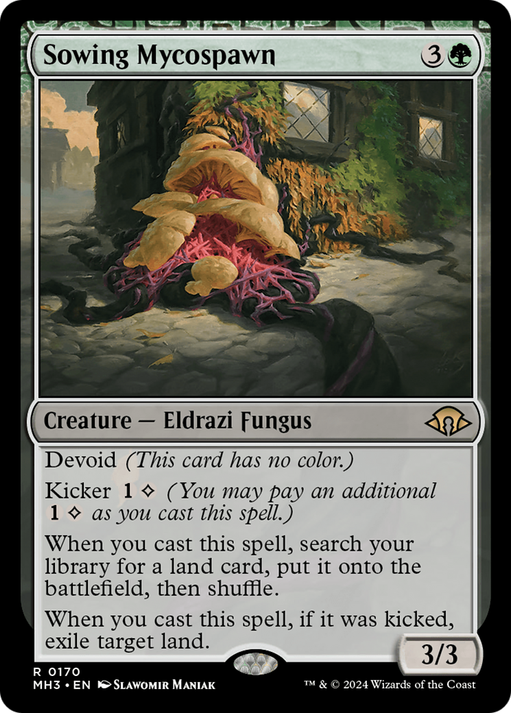 Sowing Mycospawn [Modern Horizons 3] | Galaxy Games LLC