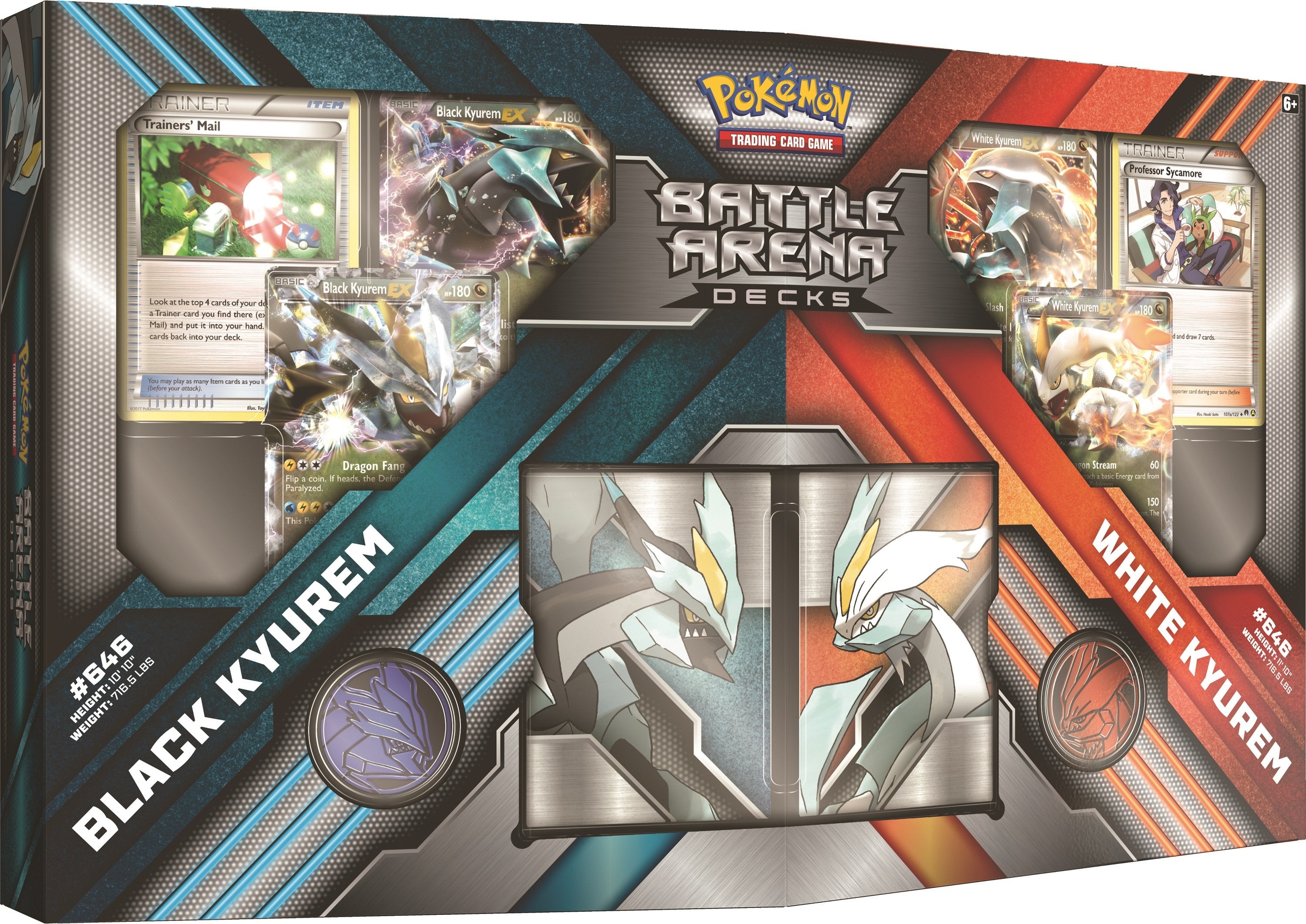 Battle Arena Decks (Black Kyurem vs. White Kyurem) | Galaxy Games LLC