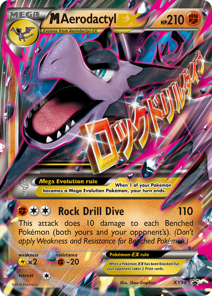 M Aerodactyl EX (XY98) [XY: Black Star Promos] | Galaxy Games LLC